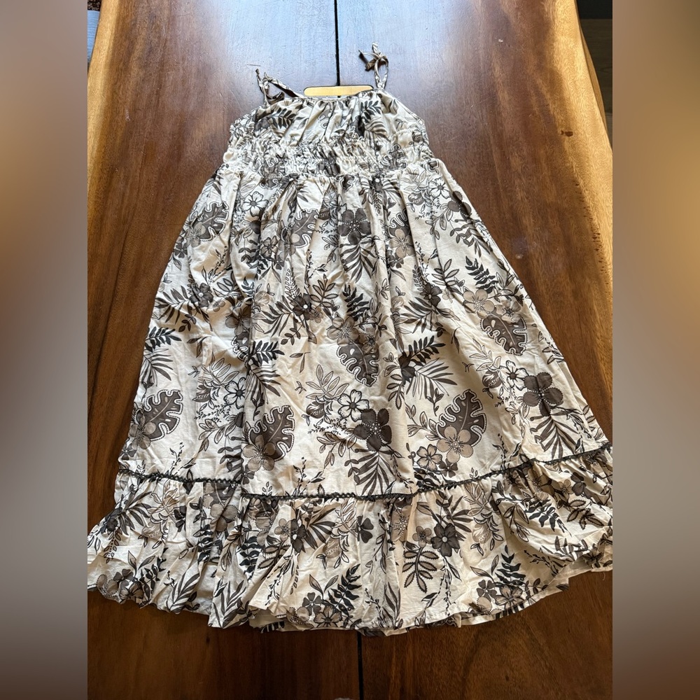 Charming A-Line Floral Kids Dress